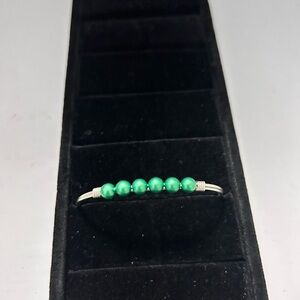 Luca + Danni Elegant Green Beaded Bracelet